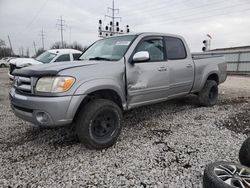 Salvage cars for sale from Copart Columbus, OH: 2005 Toyota Tundra Double Cab SR5