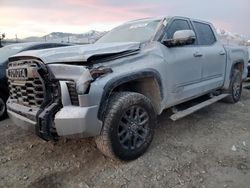 Toyota salvage cars for sale: 2023 Toyota Tundra Crewmax Platinum