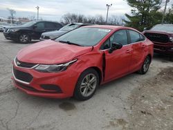 Salvage cars for sale at Lexington, KY auction: 2018 Chevrolet Cruze LT