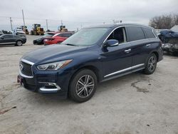 Salvage cars for sale at Oklahoma City, OK auction: 2018 Infiniti QX60