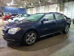 Salvage cars for sale at Woodhaven, MI auction: 2010 Chevrolet Malibu 1LT