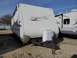 Salvage trucks for sale at Wichita, KS auction: 2008 Surveyor Travel Trailer