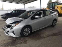 Salvage cars for sale at Sacramento, CA auction: 2018 Toyota Prius