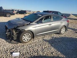 Salvage cars for sale at Taylor, TX auction: 2018 Hyundai Elantra SE