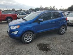 Salvage cars for sale at Riverview, FL auction: 2020 Ford Ecosport SE