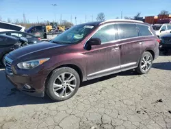 Salvage cars for sale at Bridgeton, MO auction: 2013 Infiniti JX35