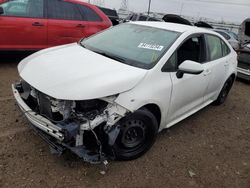 Salvage cars for sale at Elgin, IL auction: 2020 Toyota Corolla LE