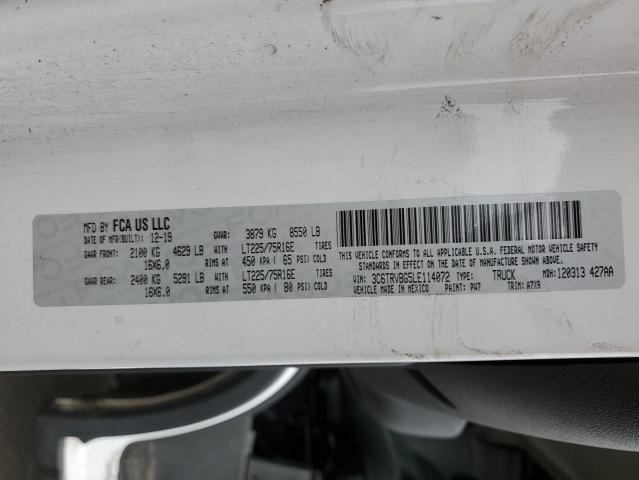 2020 Dodge RAM Promaster 1500 1500 High