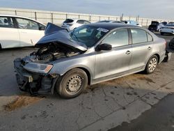 Salvage cars for sale from Copart Fresno, CA: 2014 Volkswagen Jetta Base