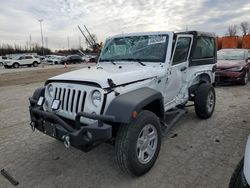 Salvage Cars with No Bids Yet For Sale at auction: 2018 Jeep Wrangler Sport