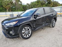 Salvage cars for sale from Copart Fort Pierce, FL: 2023 Toyota Rav4 XLE Premium