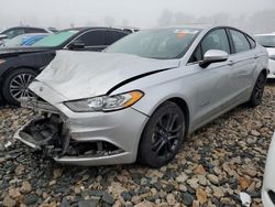 Ford salvage cars for sale: 2018 Ford Fusion SE Hybrid