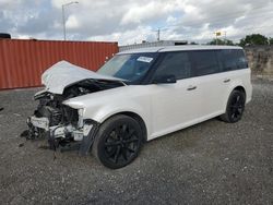 Salvage cars for sale at Homestead, FL auction: 2016 Ford Flex SEL