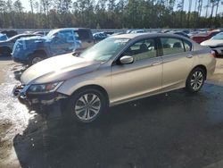 Vehiculos salvage en venta de Copart Harleyville, SC: 2015 Honda Accord LX