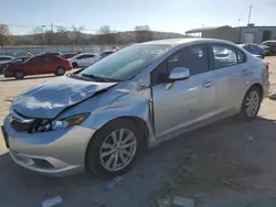 Salvage cars for sale at Lebanon, TN auction: 2012 Honda Civic EXL