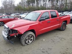 Dodge Dakota Quattro salvage cars for sale: 2005 Dodge Dakota Quattro