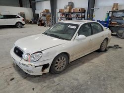 Salvage cars for sale at Greenwood, NE auction: 2002 Hyundai Sonata GLS