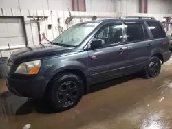 Salvage cars for sale at Elgin, IL auction: 2004 Honda Pilot EXL