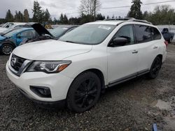 Nissan salvage cars for sale: 2017 Nissan Pathfinder S