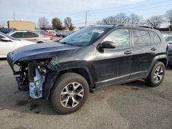 Salvage cars for sale at Moraine, OH auction: 2015 Jeep Cherokee Trailhawk