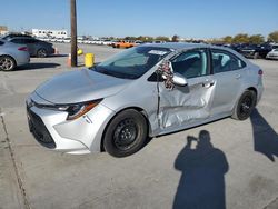 Salvage cars for sale from Copart Grand Prairie, TX: 2021 Toyota Corolla LE