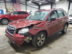 Salvage cars for sale at West Mifflin, PA auction: 2015 Subaru Forester 2.5I