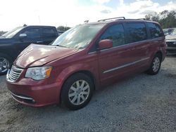 Salvage cars for sale at Riverview, FL auction: 2016 Chrysler Town & Country Touring