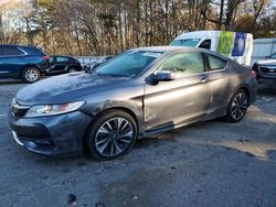 Salvage cars for sale at Austell, GA auction: 2017 Honda Accord EXL