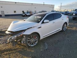 Salvage cars for sale at auction: 2015 KIA Optima SX