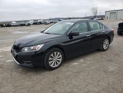 Salvage cars for sale from Copart Kansas City, KS: 2014 Honda Accord EXL