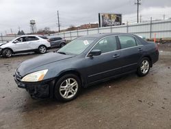 Salvage cars for sale at Chicago Heights, IL auction: 2006 Honda Accord EX