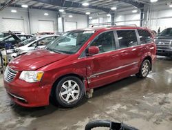 Salvage cars for sale at Ham Lake, MN auction: 2012 Chrysler Town & Country Touring