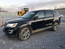 Ford Explorer Limited salvage cars for sale: 2016 Ford Explorer Limited