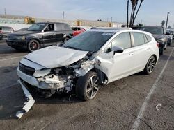 Salvage cars for sale at Van Nuys, CA auction: 2023 Subaru Impreza Sport