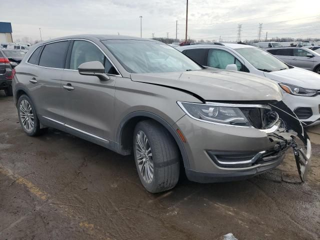 2016 Lincoln MKX Reserve