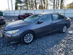 Salvage cars for sale from Copart Windsor, NJ: 2017 Toyota Camry Hybrid