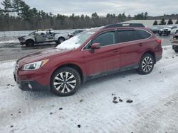 Salvage cars for sale at Windham, ME auction: 2015 Subaru Outback 3.6R Limited