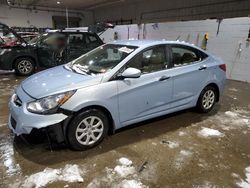 Salvage cars for sale at Candia, NH auction: 2012 Hyundai Accent GLS