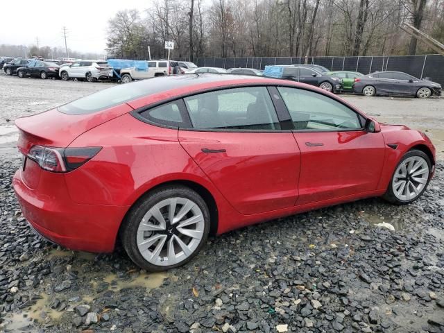 2022 Tesla Model 3