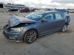 Salvage cars for sale at Harleyville, SC auction: 2017 Volkswagen Passat SE