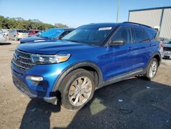 Salvage cars for sale at Apopka, FL auction: 2023 Ford Explorer XLT