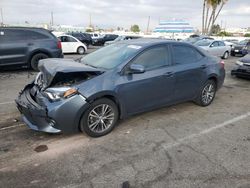 Salvage vehicles for parts for sale at auction: 2016 Toyota Corolla L