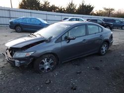 Salvage cars for sale from Copart Windsor, NJ: 2013 Honda Civic Hybrid