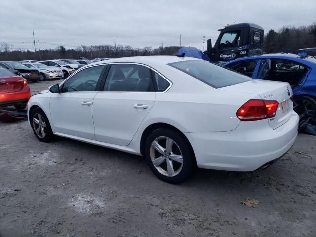 2012 Volkswagen Passat SE