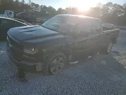 Salvage cars for sale at Ellenwood, GA auction: 2018 Chevrolet Silverado K1500 Custom