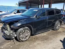 2021 Toyota Highlander Platinum en venta en Riverview, FL