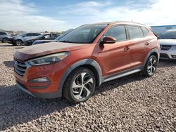 Salvage cars for sale at Phoenix, AZ auction: 2017 Hyundai Tucson Limited