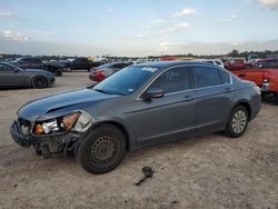 Salvage cars for sale at Houston, TX auction: 2008 Honda Accord LX