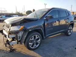 Salvage cars for sale at Wilmington, CA auction: 2018 Jeep Compass Limited