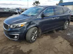 KIA Vehiculos salvage en venta: 2016 KIA Sedona SXL